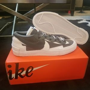 Nike x Sacai Blazer Low Iron Grey Sz 8.5